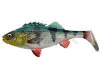 Vinilo Savage Gear 4D Perch Shad Bulk 17.5cm 68g - Green Silver UV