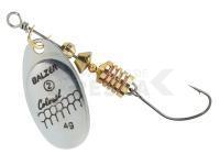 Cucharilla giratoria Colonel Spinner with single hook 3g - Silver