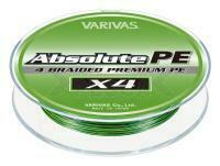 Trenzado Varivas Absolute PE X4 150m #0.6 10lb