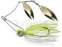 Señuelo Mustad Arm Lock Spinnerbait 14g - Chartreuse-White