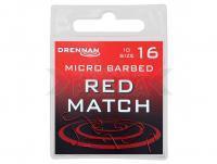 Anzuelos Drennan Red Match Micro Barbed - #18