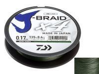 Trenzado Daiwa J-Braid X4 Dark Green 270m 0.19mm