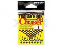 Anzuelos Decoy Trailer Hook Chaser TH-1 NS BLACK - #1