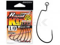 Anzuelos Decoy Ringed Kg Hook Worm417 NS Black - #5/0