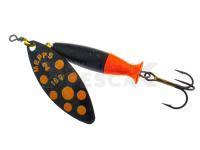 Cucharilla giratoria Mepps Aglia Long Heavy - Black/Orange Dots #2/16g