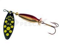 Cucharilla giratoria Mepps Aglia Long Heavy - Black/Yellow Dots #1+/12g