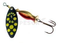 Cucharilla giratoria Mepps Aglia Long Heavy - Black/Yellow Dots #1/8g