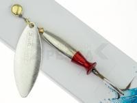 Cucharilla giratoria Mepps Aglia Long Heavy - Silver / Silver-Red #3/24g