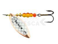 Cucharilla giratoria Mepps Aglia Long Rainbo Cooper / Silver #3 11.5g