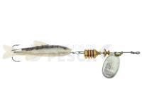 Cucharilla giratoria Mepps Aglia TW Mino #0 | 4g | 4.5 cm mino - Silver / natural