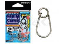 Imperdible Decoy Split Snap SN-13 Silver - #1 | 24lb