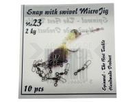 Swivel with interlock Size 23