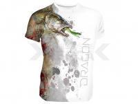 Breathable T-shirt Dragon - zander white L