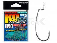 Anzuelos Decoy Kg Hook Narrow Worm37 NS Black - #2/0