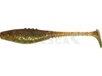 Vinilo Dragon Belly Fish Pro 10cm - Clear Smoked/Mot.Oil - Silver/Red glitter