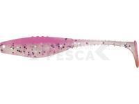 Vinilo Dragon Belly Fish Pro 10cm - Clear/Pink - Silver/Violet glitter