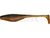 Vinilo Dragon Belly Fish Pro  5cm - Carrot/Clear - Red/Black glitter