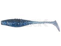 Vinilo Dragon Belly Fish Pro  5cm - Clear/Clear Smoked - Black/Blue/Siver Glitter