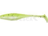Vinilo Dragon Belly Fish Pro  5cm - Pearl Chartreuse / Black glitter
