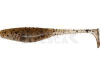 Vinilo Dragon Belly Fish Pro 7.5cm - Clear/G.S. Brown - Black glitter
