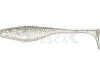 Vinilo Dragon Belly Fish Pro 8.5cm - Pearl /Clear - Silver glitter