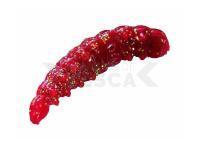 Berkley Powerbait Power Honey Worm - Red with scales (scent Powerbait)