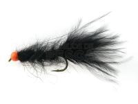 Mosca Black Leech Orange Head  no. 8