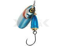 Blue Fox Vibrax Gilded Single Barbless Hook #1 4g - GDBST