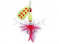 Cucharilla giratoria Jenzi Drop Spinner 12g - Gold/Red