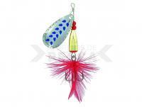 Cucharilla giratoria Jenzi Drop Spinner 12g - Silver/Blue