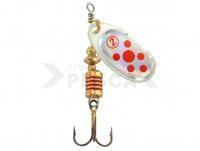 Cucharilla giratoria Jenzi Phantom-F Classic Nature 12g - Red Dots