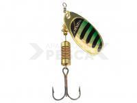 Cucharilla giratoria Jenzi Phantom-F French Collection 12g - Gold/Black/Green