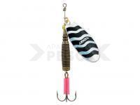 Cucharilla giratoria Jenzi Phantom-F French Collection II 12g - Silver/Black