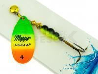 Cucharilla giratoria Mepps Aglia Fluo #4 | 9g - Tiger