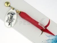 Cucharilla giratoria Mepps Aglia Flying #3 | 10g - Silver/Red