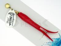 Cucharilla giratoria Mepps Aglia Flying #3 | 15g - Silver/Red