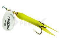 Cucharilla giratoria Mepps Aglia Flying #3 | 15g - Silver/Chartreuse