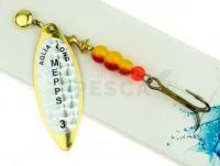 Cucharilla giratoria Mepps Aglia Long Rainbo #3 | 11.5g - Gold / Silver