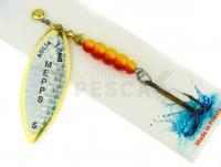 Cucharilla giratoria Mepps Aglia Long Rainbo #5 | 29g - Gold / Silver