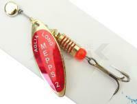 Cucharilla giratoria Mepps Aglia Long Redbo #2 | 7g - Gold