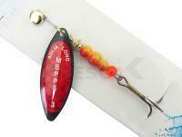 Cucharilla giratoria Mepps Aglia Long Redbo #3 | 11.5g - Black