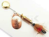 Cucharilla giratoria Mepps Aglia Mouche Copper / Red #00 1.5g