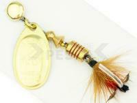 Cucharilla giratoria Mepps Aglia Mouche Gold / Red #2 4.6g
