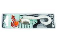 Cucharilla giratoria Mepps Aglia Spinflex #2 | 7g - Silver/White Twister