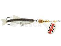 Cucharilla giratoria Mepps Aglia TW Mino #2 | 6.5g | 6 cm mino - Silver / natural