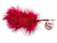 Cucharilla giratoria Mepps Giant Marabou 40g -  Copper / Red