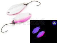 Cucharilla ondulante para trucha Nories Masukuroto Weeper 1.5g 23mm - #003 (P.white Pink / Perl)