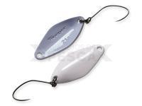 Cucharilla ondulante para trucha Nories Masukuroto Weeper 1.5g 23mm - #016 (White / Pro Blue)