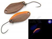 Cucharilla ondulante para trucha Nories Masukuroto Weeper 1.5g 23mm - #027 (Brown / Orange)