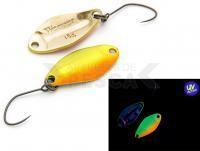 Cucharilla ondulante para trucha Nories Masukuroto Weeper 1.5g 23mm - #044 (Gold-Orange / Gold)